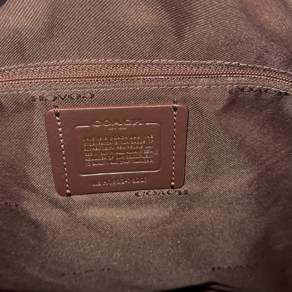 Coach soho tabby- burgundy - Picture 9 of 9